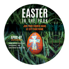 Easter In Park Grass 