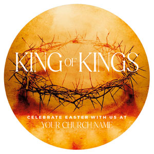 King of Kings Circle InviteCards 