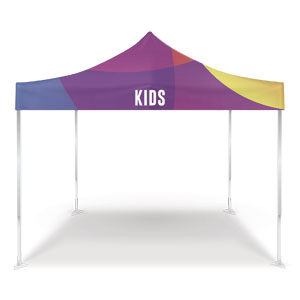 Curved Colors Kids Pop Up Canopy Tents