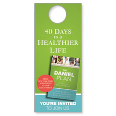 Daniel Plan Door Hanger