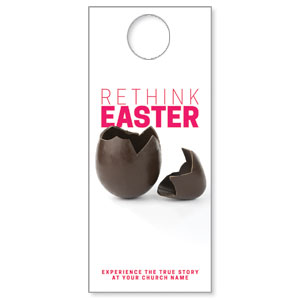 Rethink Easter Chocolate Egg DoorHangers