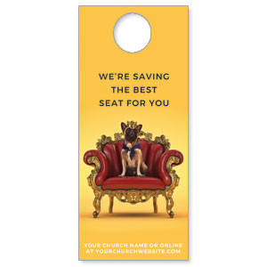 Saving A Seat For You DoorHangers