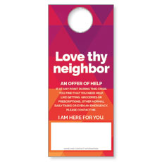 Geometric Bold Love Thy Neighbor 
