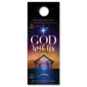 God With Us Advent Engager Companion DoorHangers