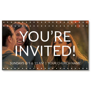 Bringing People to Jesus Invite 2" x 3.5" Flat Invite