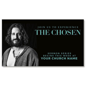 The Chosen Jesus Sermon Series Invite 2" x 3.5" Flat Invite