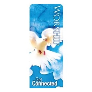 Get Connected - Worship 2'7" x 6'7" Sleeve Banners