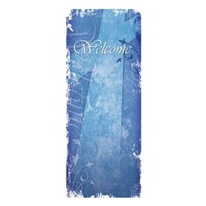Vintage Blue 2'7" x 6'7" Sleeve Banners