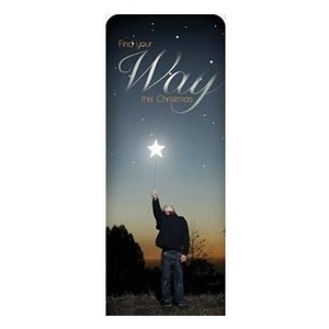 Find Your Way 2'7" x 6'7" Sleeve Banners