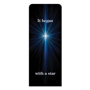 Began with a Star 2'7" x 6'7" Sleeve Banners
