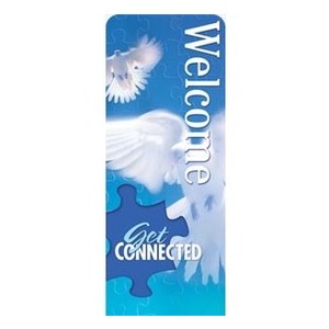You're Connected Welcome 2'7" x 6'7" Sleeve Banners