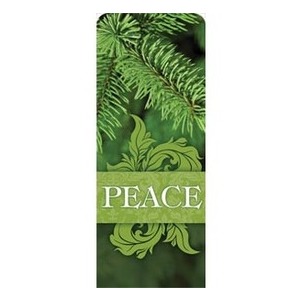 Together for the Holidays Peace 2'7" x 6'7" Sleeve Banners