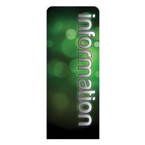 Sparkle Information 2'7" x 6'7" Sleeve Banners