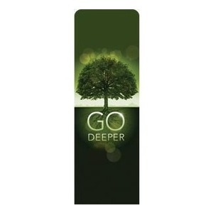 Go Deeper Roots 2' x 6' Sleeve Banner