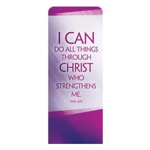 Color Rays Phil 4:13 2'7" x 6'7" Sleeve Banners