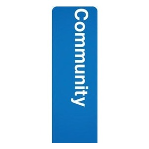 Metro Community 2' x 6' Sleeve Banner