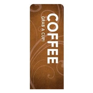 Flourish Coffee 2'7" x 6'7" Sleeve Banners