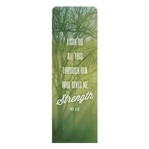 Phrases Phil 4:13 2' x 6' Sleeve Banner