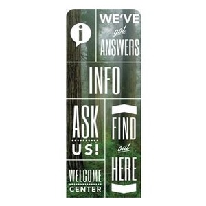 Phrases Info  2'7" x 6'7" Sleeve Banners