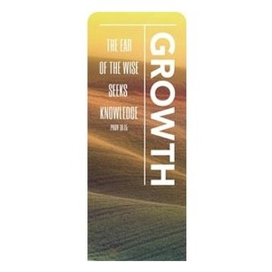 Phrases Growth 2'7" x 6'7" Sleeve Banners