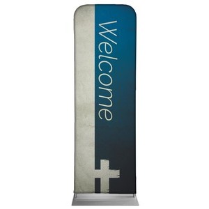 Color Block Welcome 2' x 6' Sleeve Banner
