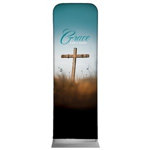 Grace Has A Name M 2' x 6' Sleeve Banner