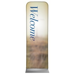 Traditions Welcome 2' x 6' Sleeve Banner