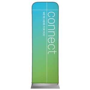 Color Wash Connect 2' x 6' Sleeve Banner