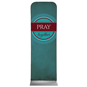 Together Circles Pray 2' x 6' Sleeve Banner