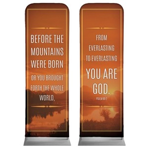 Before The Mountains 2' x 6' Sleeve Banner