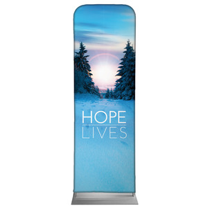 Hope Lives 2' x 6' Sleeve Banner
