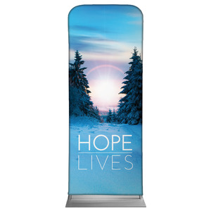 Hope Lives 2'7" x 6'7" Sleeve Banners
