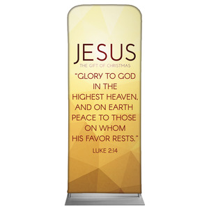Advent Luke 2 Jesus 2'7" x 6'7" Sleeve Banners