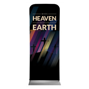 Heaven Rescued Earth 2'7" x 6'7" Sleeve Banners
