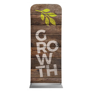 Shiplap Growth Natural 2'7" x 6'7" Sleeve Banners