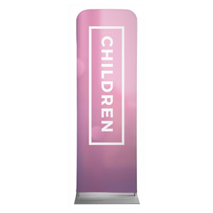 Shimmer Children 2' x 6' Sleeve Banner