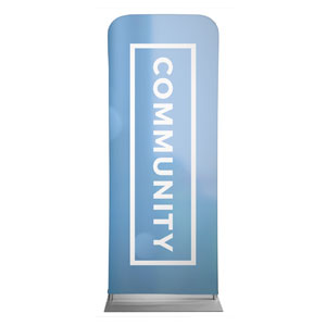 Shimmer Community 2'7" x 6'7" Sleeve Banners
