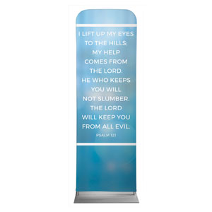 Shimmer Psalm 121 2' x 6' Sleeve Banner