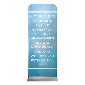 Shimmer Psalm 121 2'7" x 6'7" Sleeve Banners