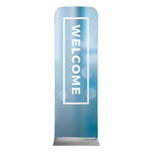 Shimmer Welcome 2' x 6' Sleeve Banner