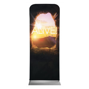Alive Sunrise Tomb 2'7" x 6'7" Sleeve Banners