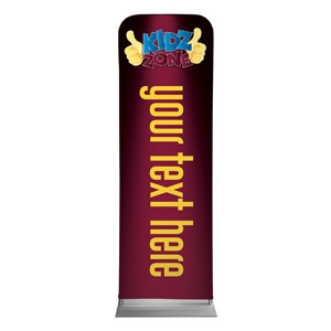 Marquee Your Text Here 2' x 6' Sleeve Banner