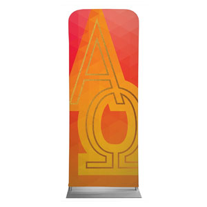 Bold Iconography Alpha Omega 2'7" x 6'7" Sleeve Banners