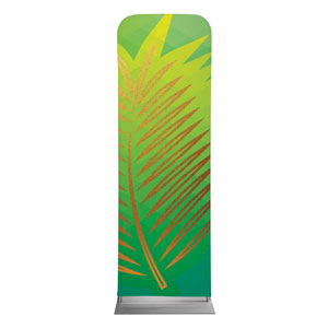 Bold Iconography Palm Branch 2' x 6' Sleeve Banner
