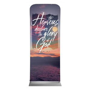 Beautiful Praise Heavens Declare 2'7" x 6'7" Sleeve Banners