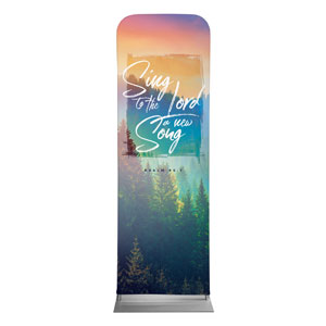 Beautiful Praise Sing to the Lord 2' x 6' Sleeve Banner