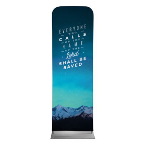 Mountains Everyone Who Calls 2' x 6' Sleeve Banner