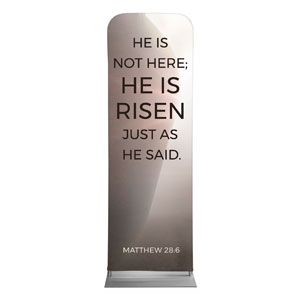 Empty Tomb Open Matt 28:6 2' x 6' Sleeve Banner