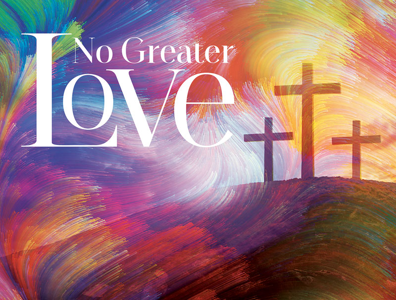 No Greater Love Banner - Church Banners - Outreach Marketing