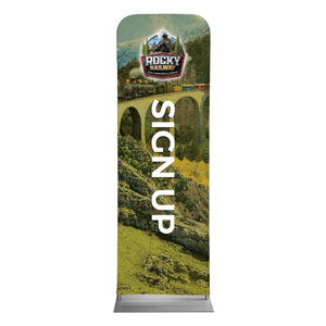 Rocky Railway Sign Up 2' x 6' Sleeve Banner